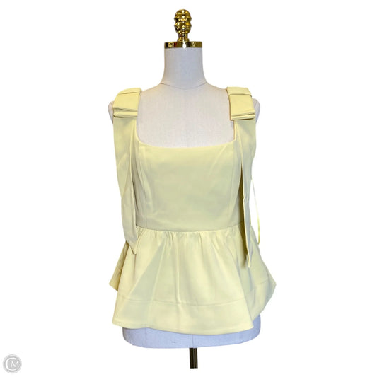 Top Short Sleeve By Entro In Yellow, Size: M