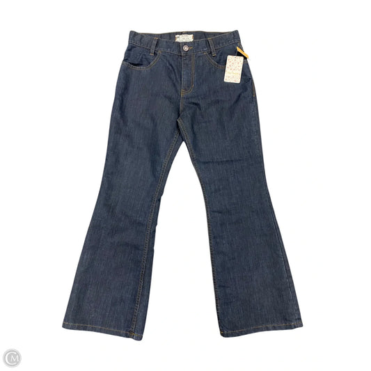 Jeans Boot Cut By Free People In Blue Denim, Size: 2