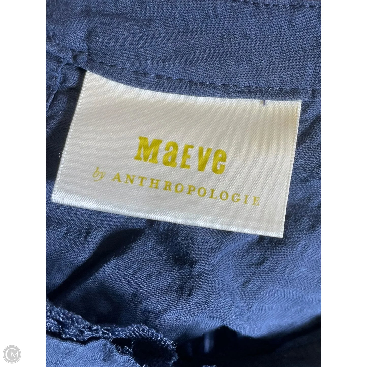 Dress Casual Midi By Maeve In Blue, Size: L