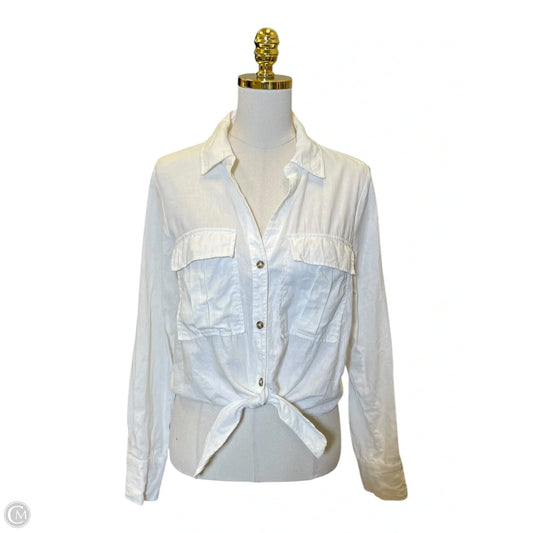 Top Long Sleeve By Sanctuary In White, Size: M