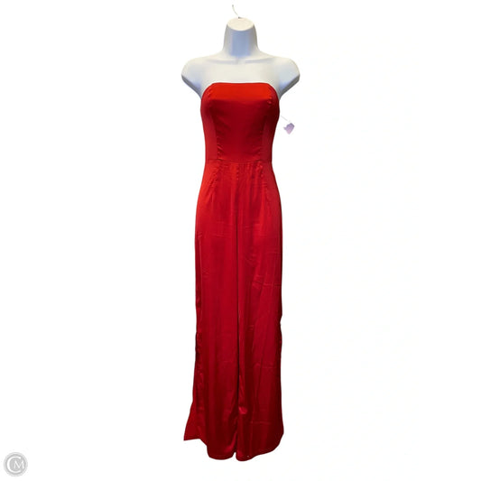 Jumpsuit By Superdown In Red, Size: S