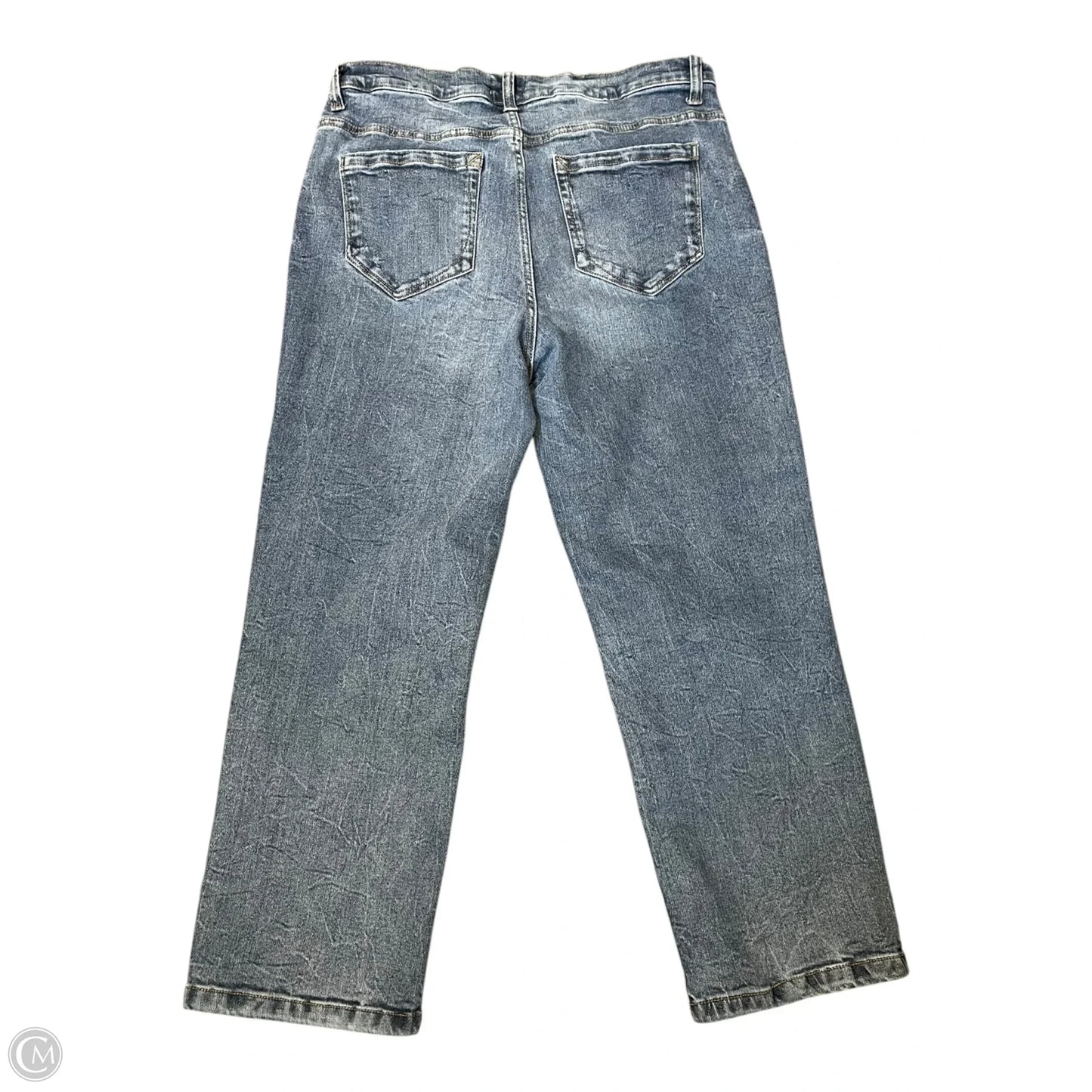 Jeans Straight By Kensie In Blue, Size: 14