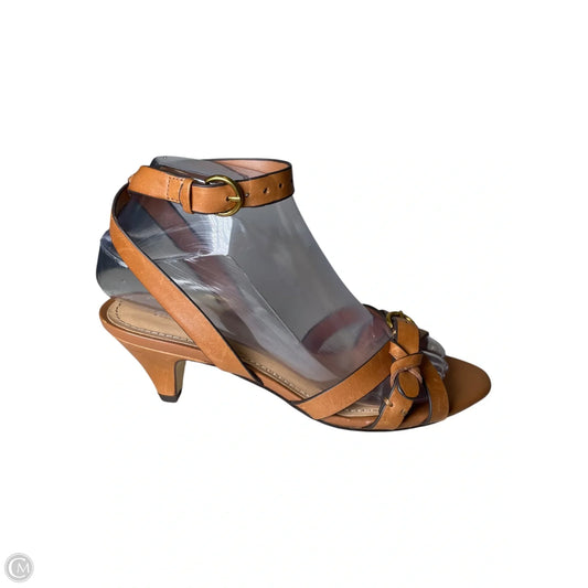 Shoes Heels Kitten By Gibson And Latimer In Brown, Size: 6.5