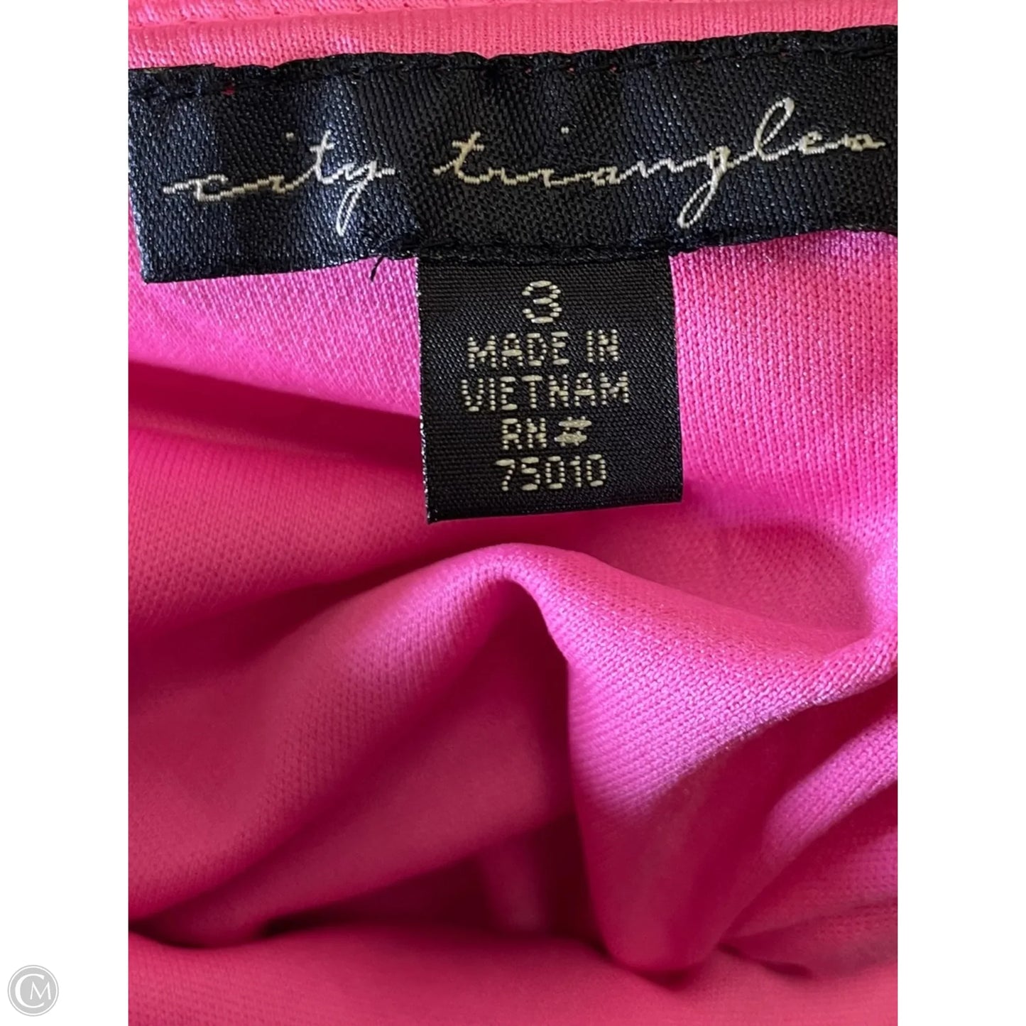 Dress Casual Maxi By City Triangles In Pink, Size: S