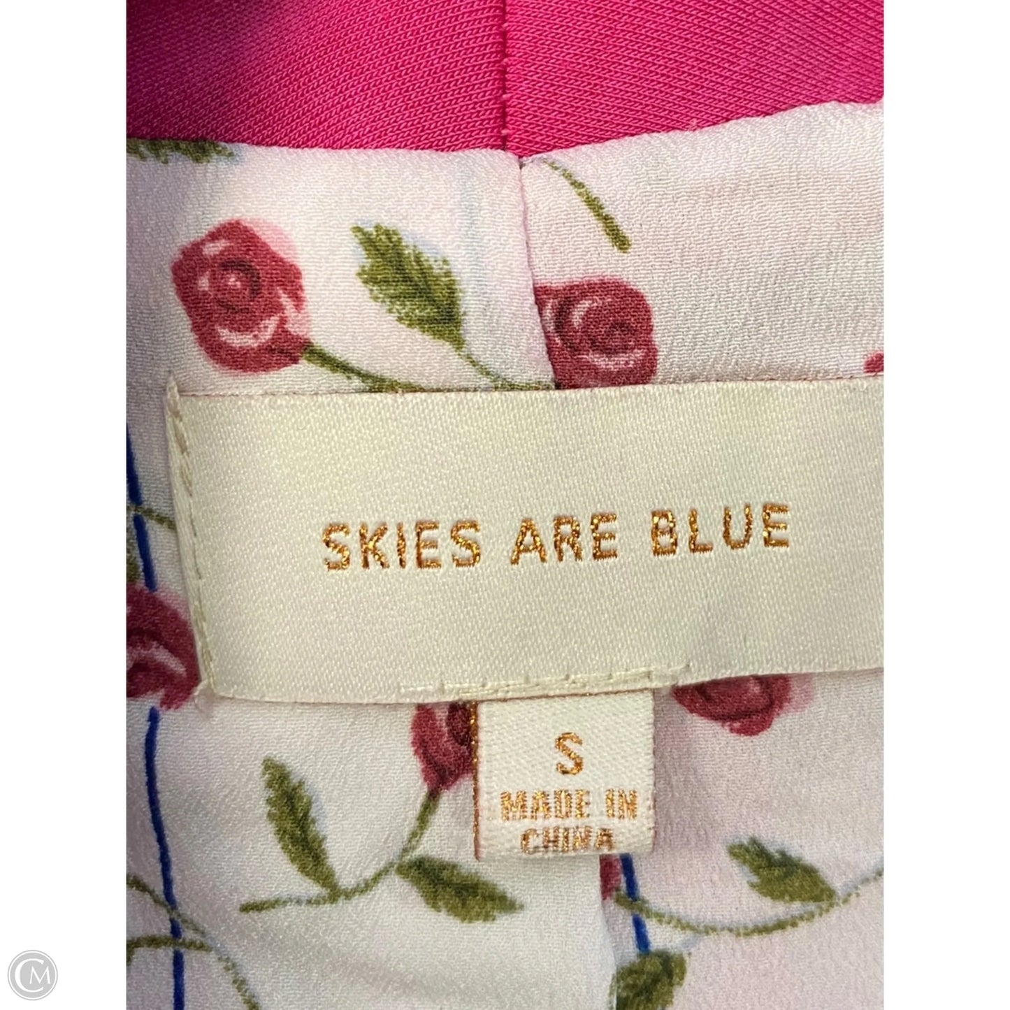 Blazer By Skies Are Blue In Pink, Size: S