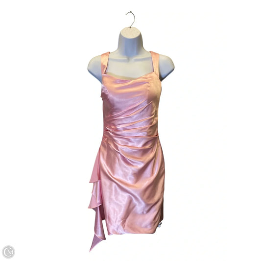 Dress Casual Short By Clothes Mentor In Pink, Size: 0