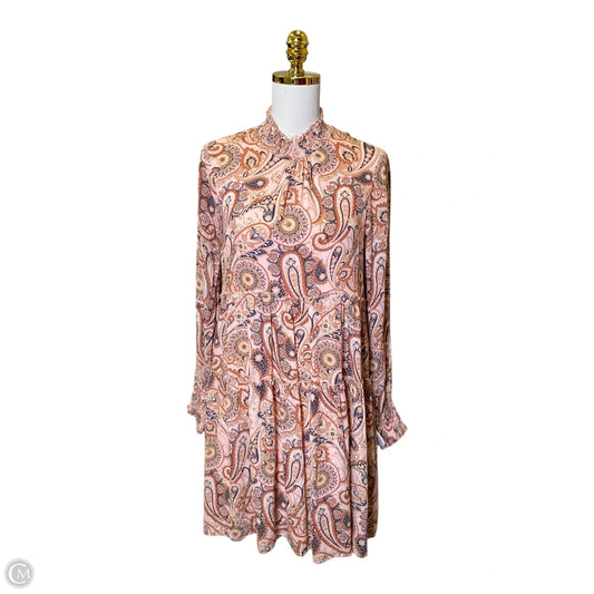 Dress Casual Midi By Anthropologie In Multi-colored, Size: S