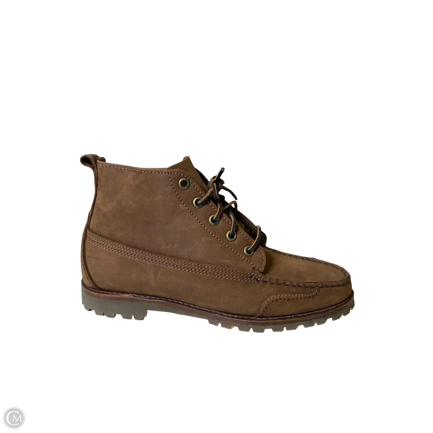 Boots Leather By Cole-haan In Brown, Size: 9