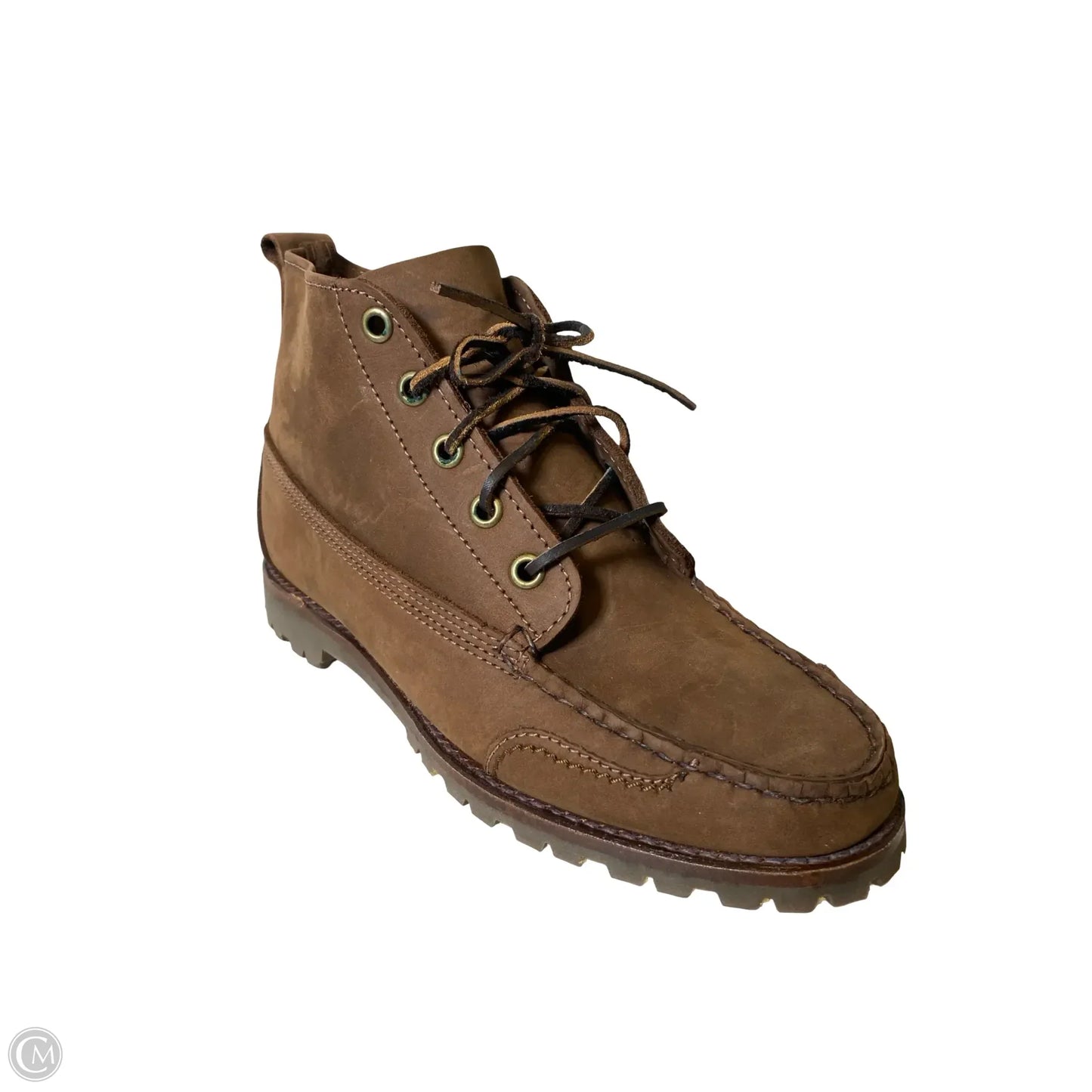 Boots Leather By Cole-haan In Brown, Size: 9