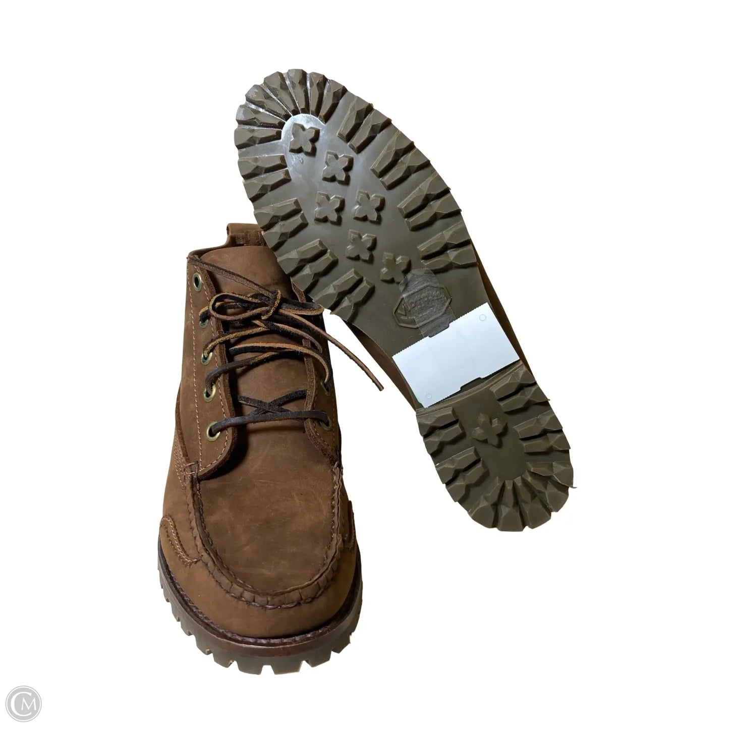 Boots Leather By Cole-haan In Brown, Size: 9