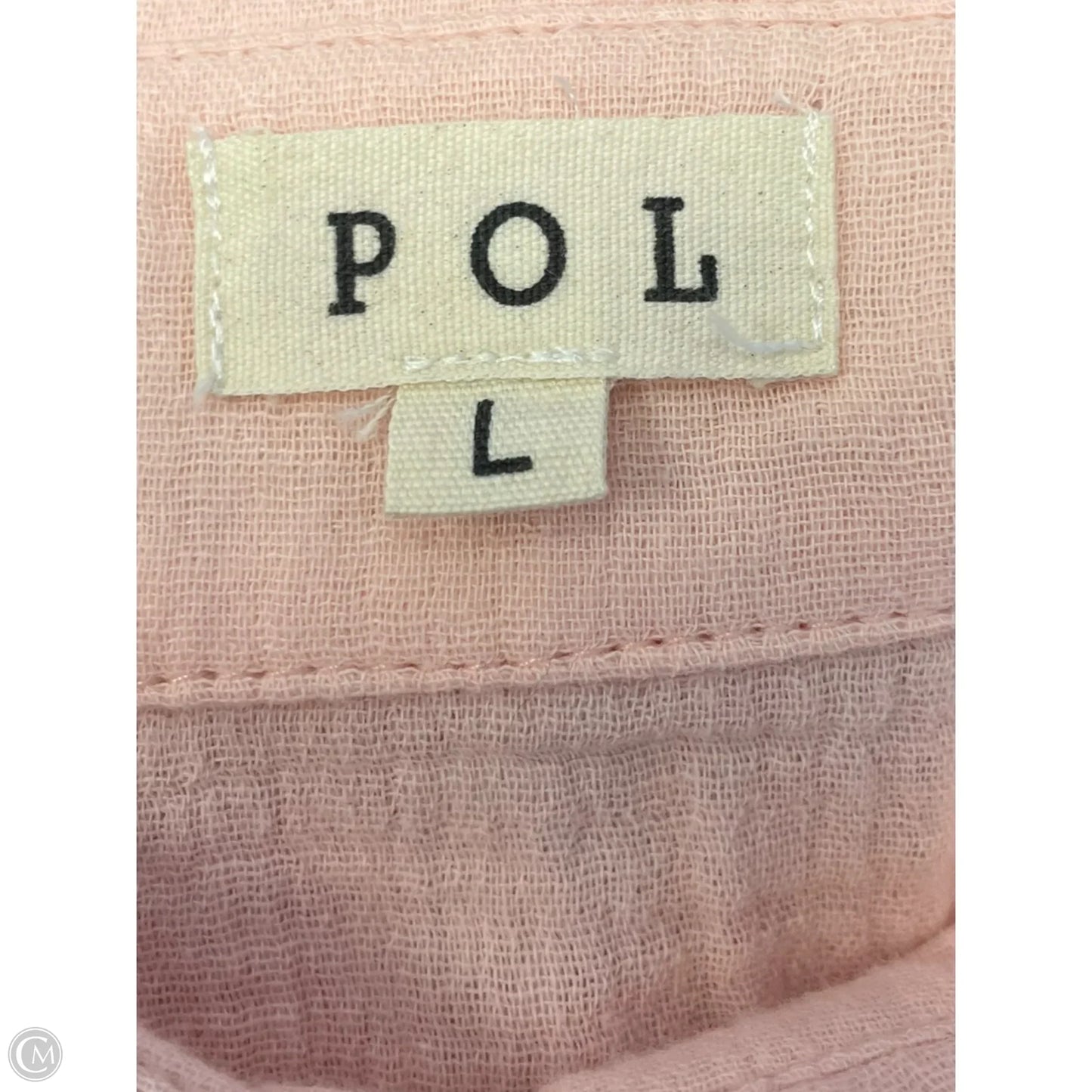 Dress Casual Midi By Pol In Pink, Size: L