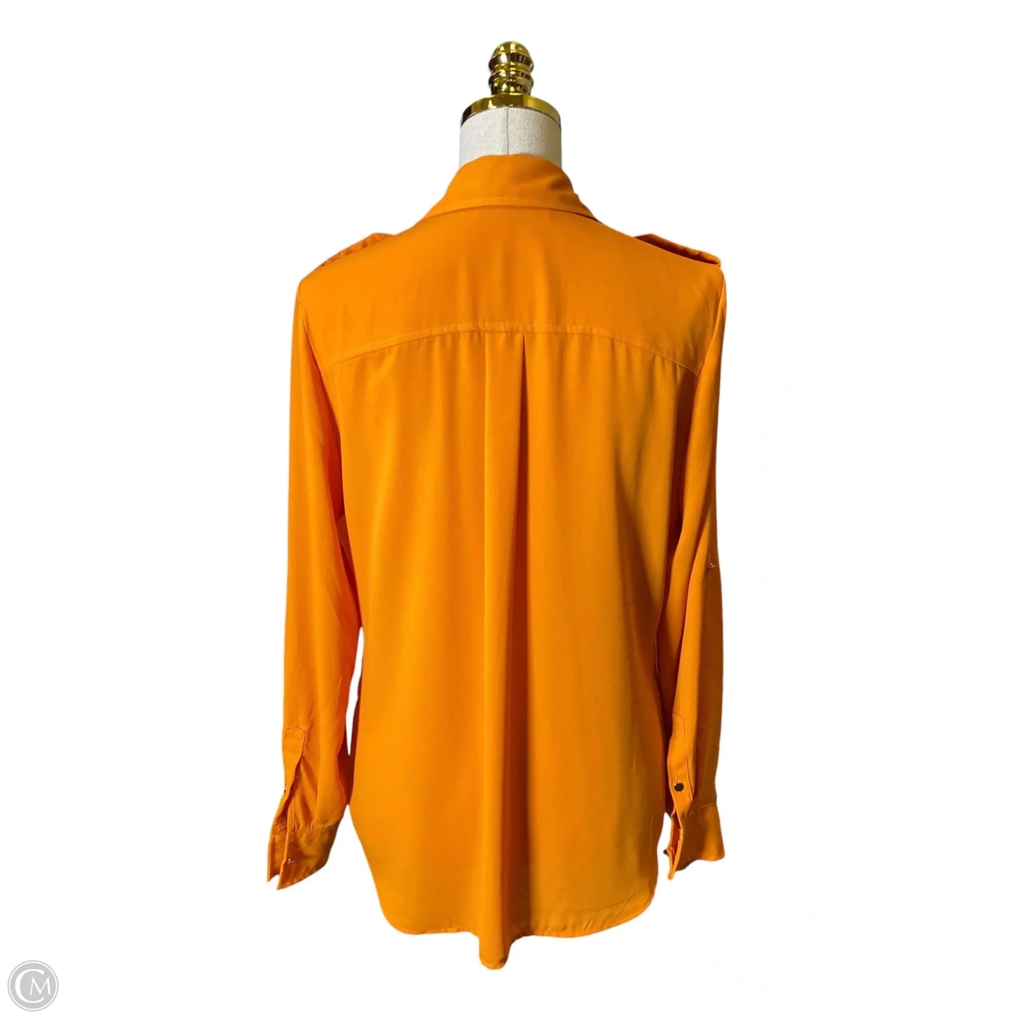 Top 3/4 Sleeve By Nycc In Orange, Size: S