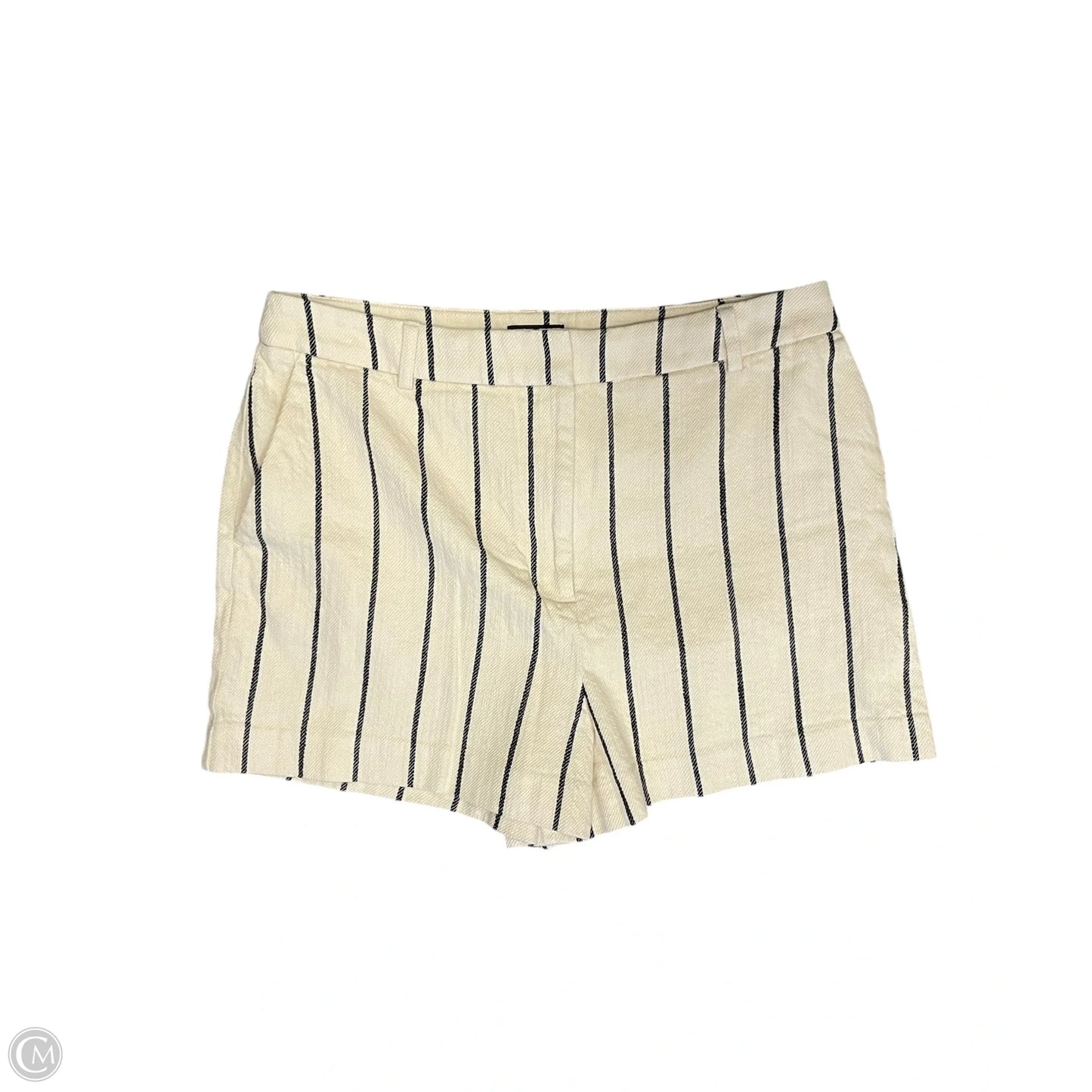 Shorts By Express In Black & Cream, Size: 8