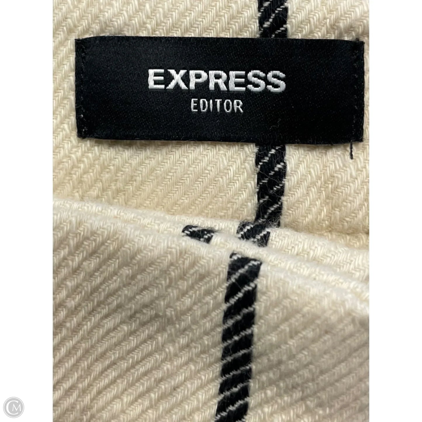 Shorts By Express In Black & Cream, Size: 8