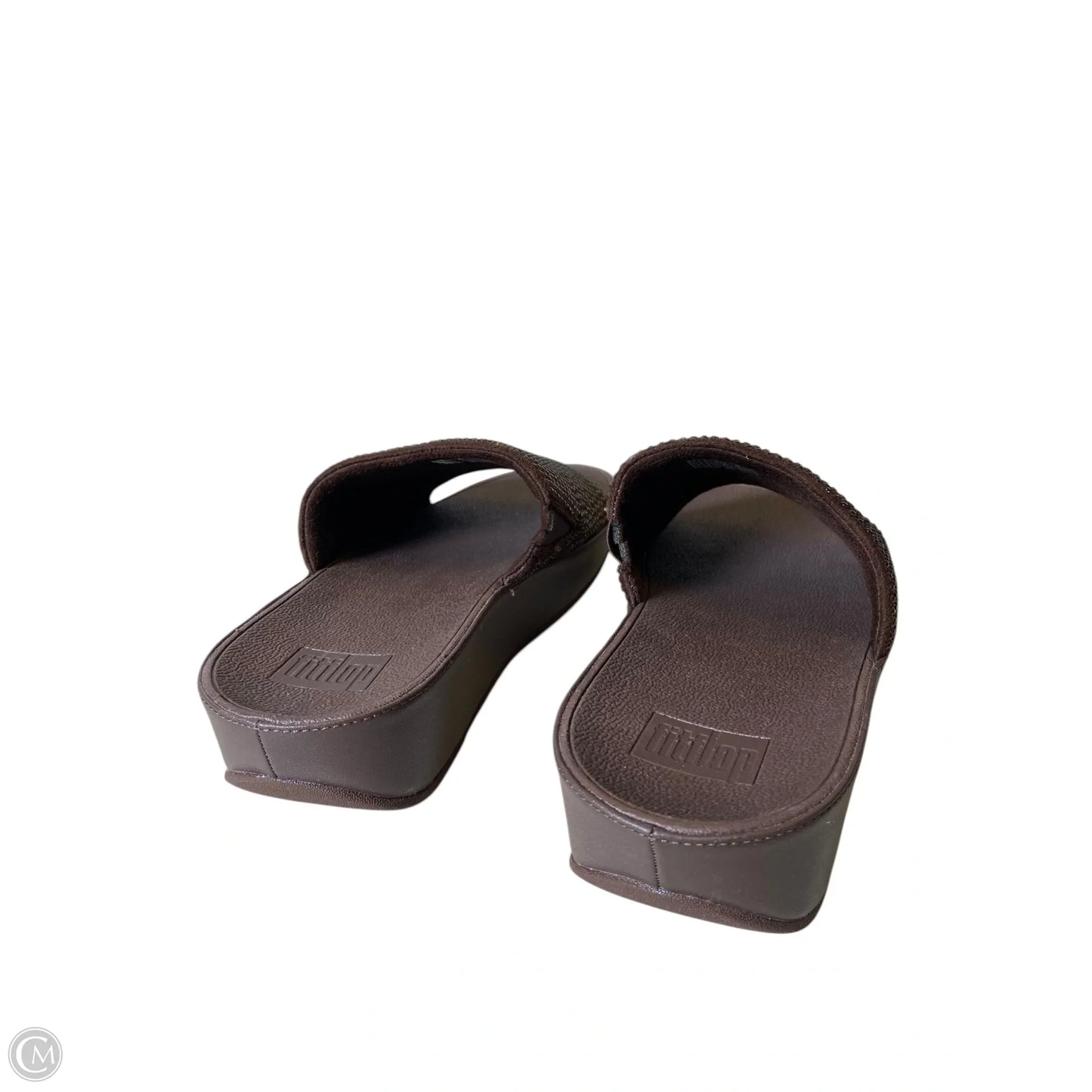 Sandals Heels Platform By Fitflop In Brown, Size: 8