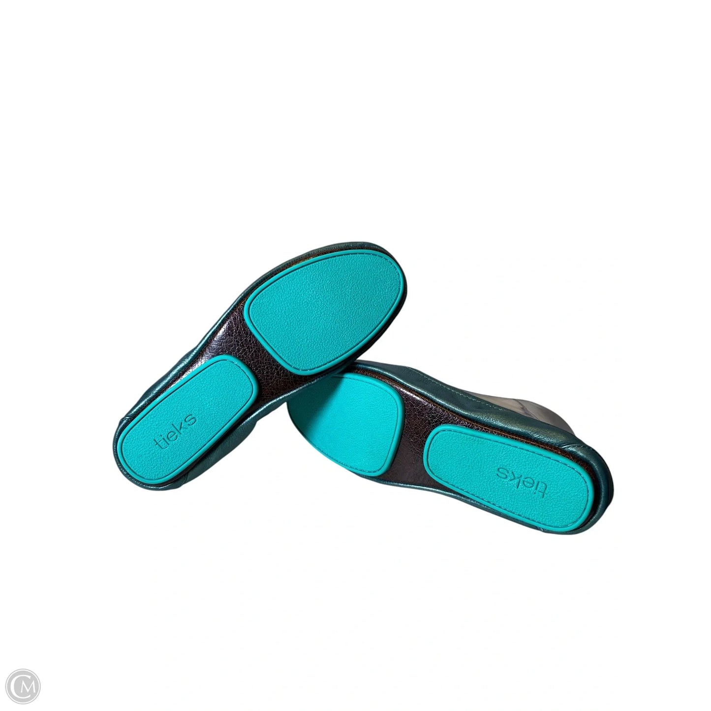 Sandals Flats By Tieks In Green, Size: 8