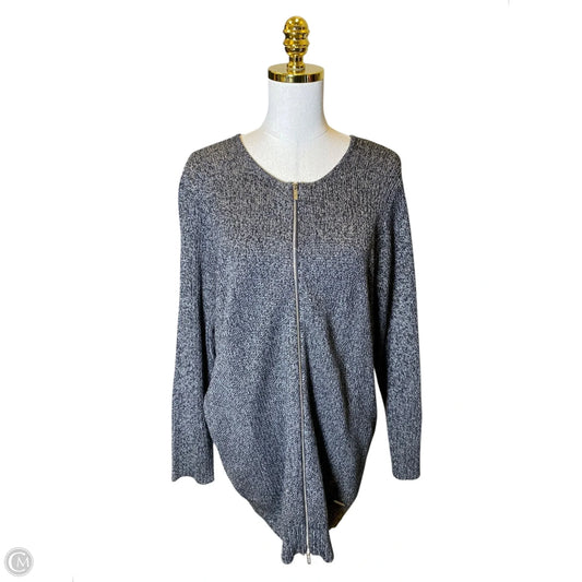 Cardigan By Calvin Klein In Black, Size: Xl