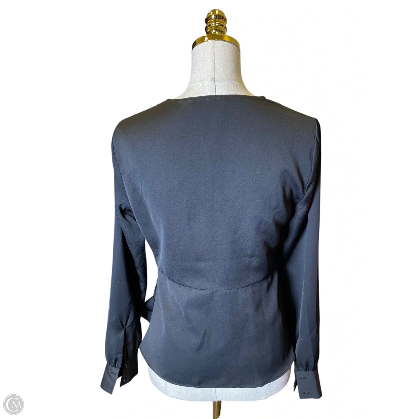 Top Long Sleeve By Express In Black, Size: Xs