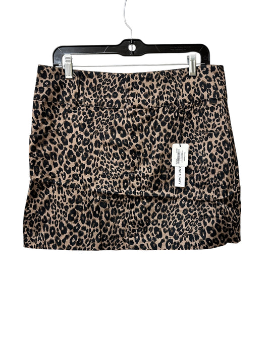 Skirt Mini & Short By Sanctuary In Animal Print, Size:8