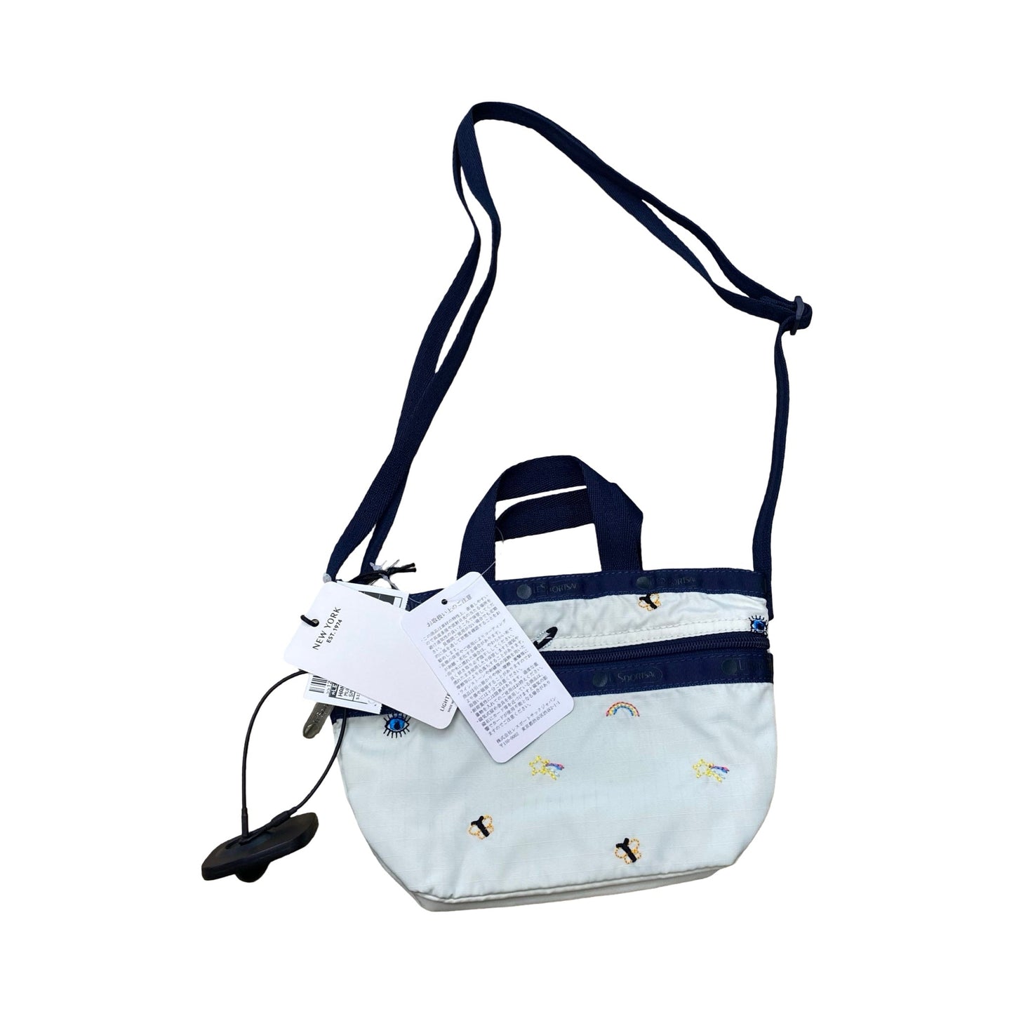 Handbag By Le Sport Sac In Multi, Size:Small