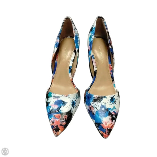 Shoes Heels Stiletto By Saks Fifth Avenue In Floral Print, Size: 6.5