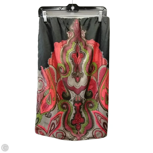 Skirt Maxi By Glam In Paisley Print, Size: M