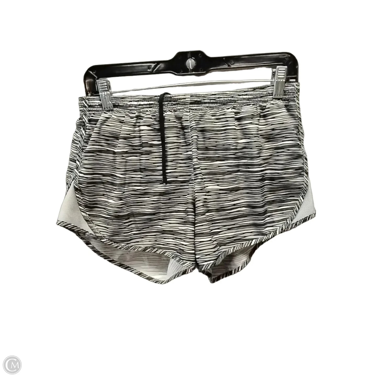 Athletic Shorts By Nike In Grey & White, Size: S