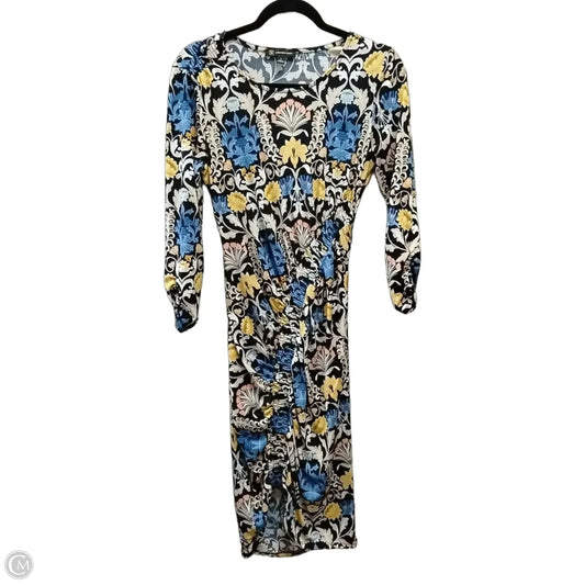Dress Casual Maxi By Inc In Geometric Pattern, Size: S