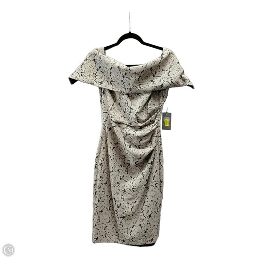 Dress Party Midi By Vince Camuto In Beige, Size: 6