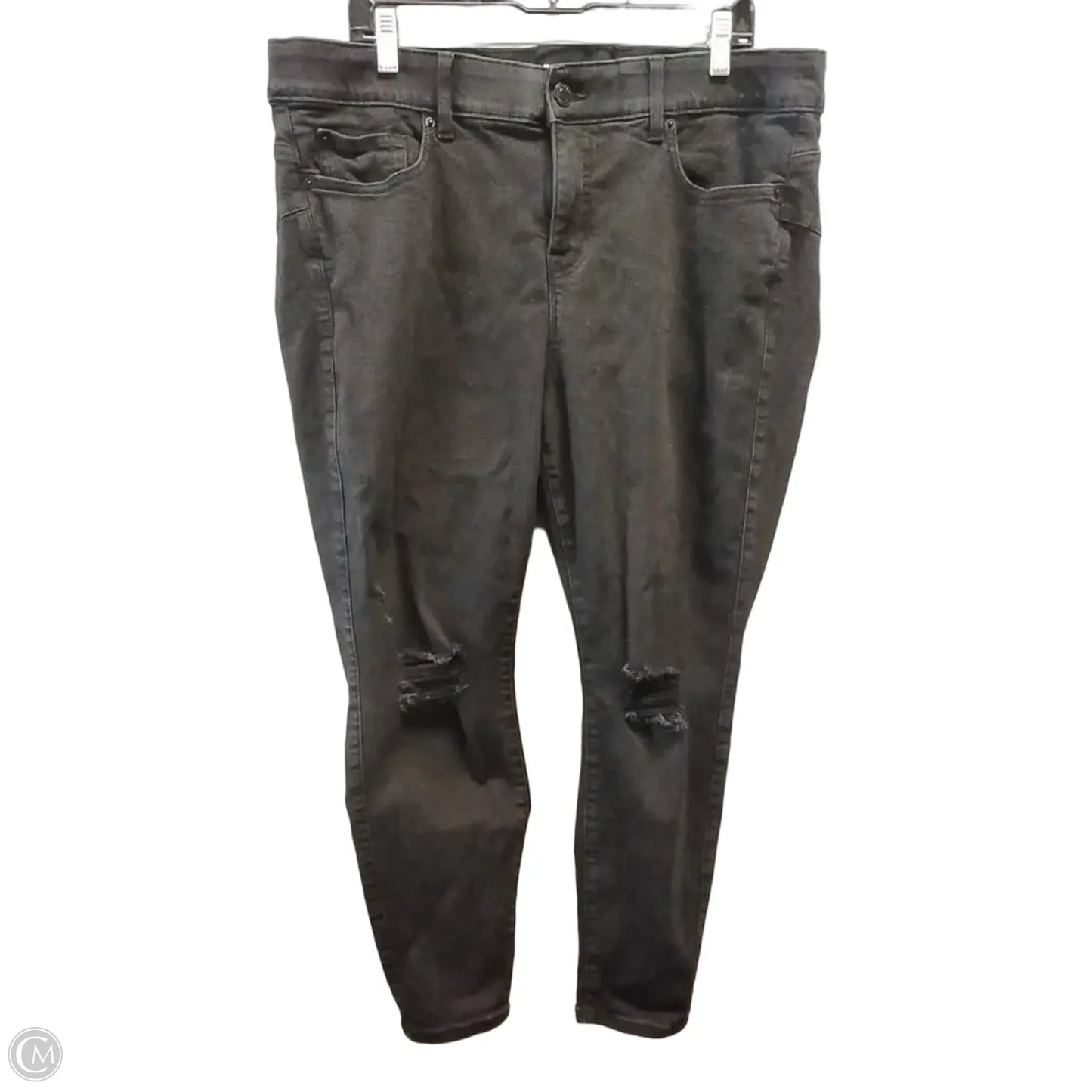 Jeans Skinny By Torrid In Black, Size: 20