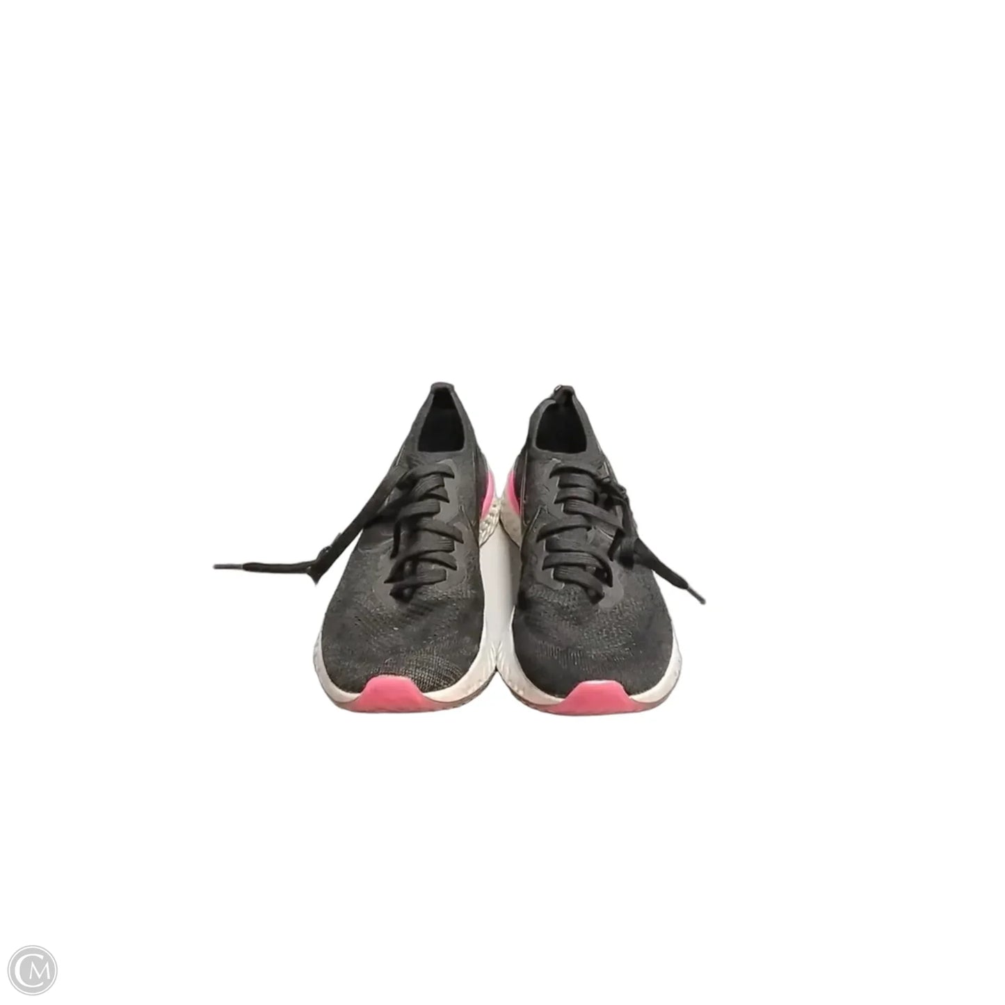 Shoes Athletic By Clothes Mentor In Black & White, Size: 9.5