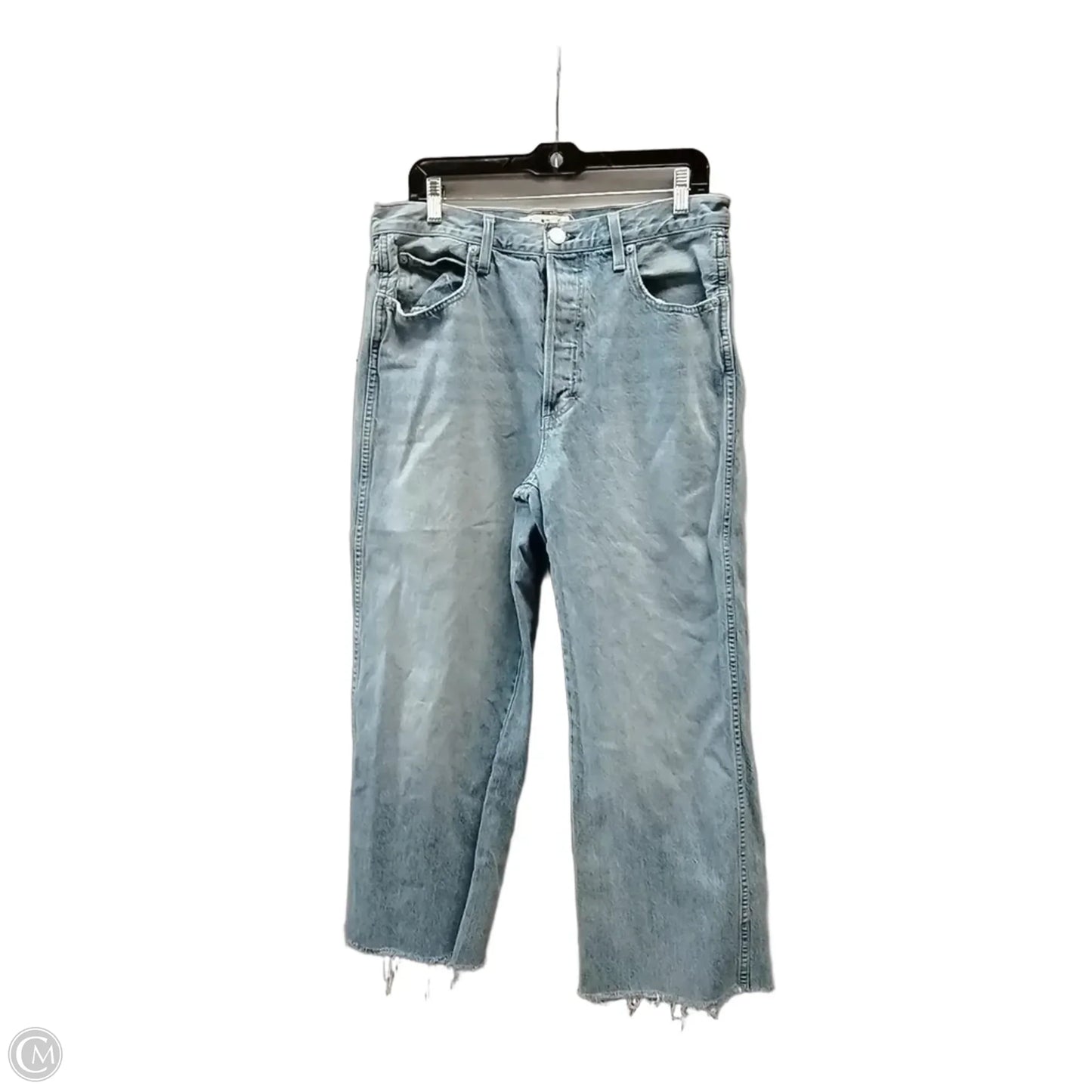 Jeans Wide Leg By Amo In Blue, Size: 12
