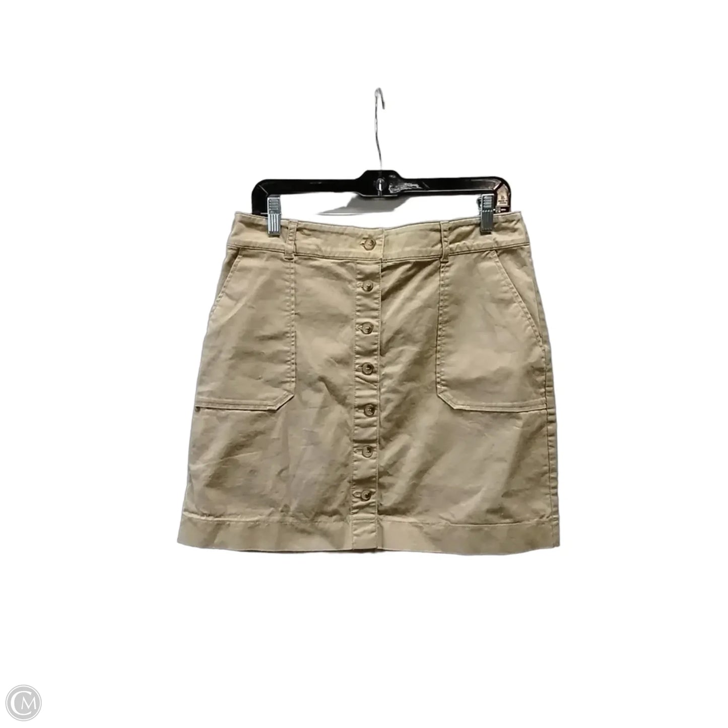Skirt Mini & Short By Loft In Tan, Size: 10