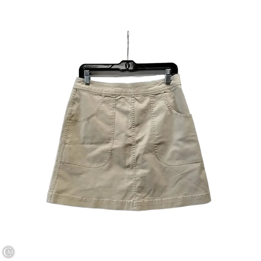 Skirt Midi By Boden In Beige, Size: 6