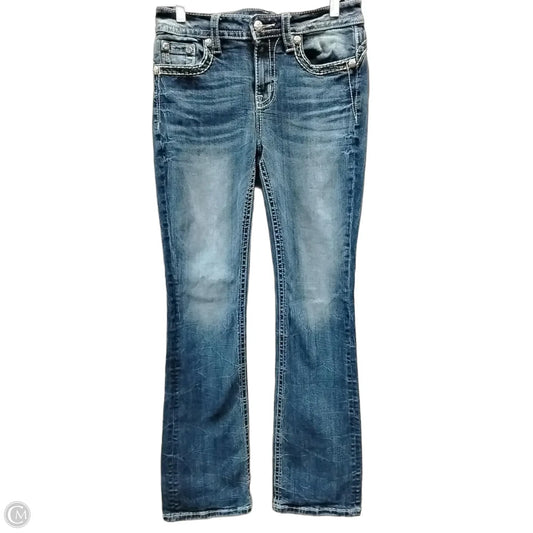 Jeans Flared By Miss Me In Blue, Size: 6