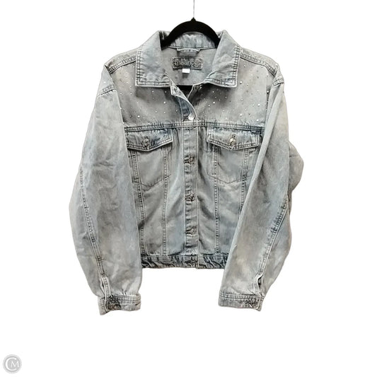 Jacket Denim By Maurices In Blue, Size: M