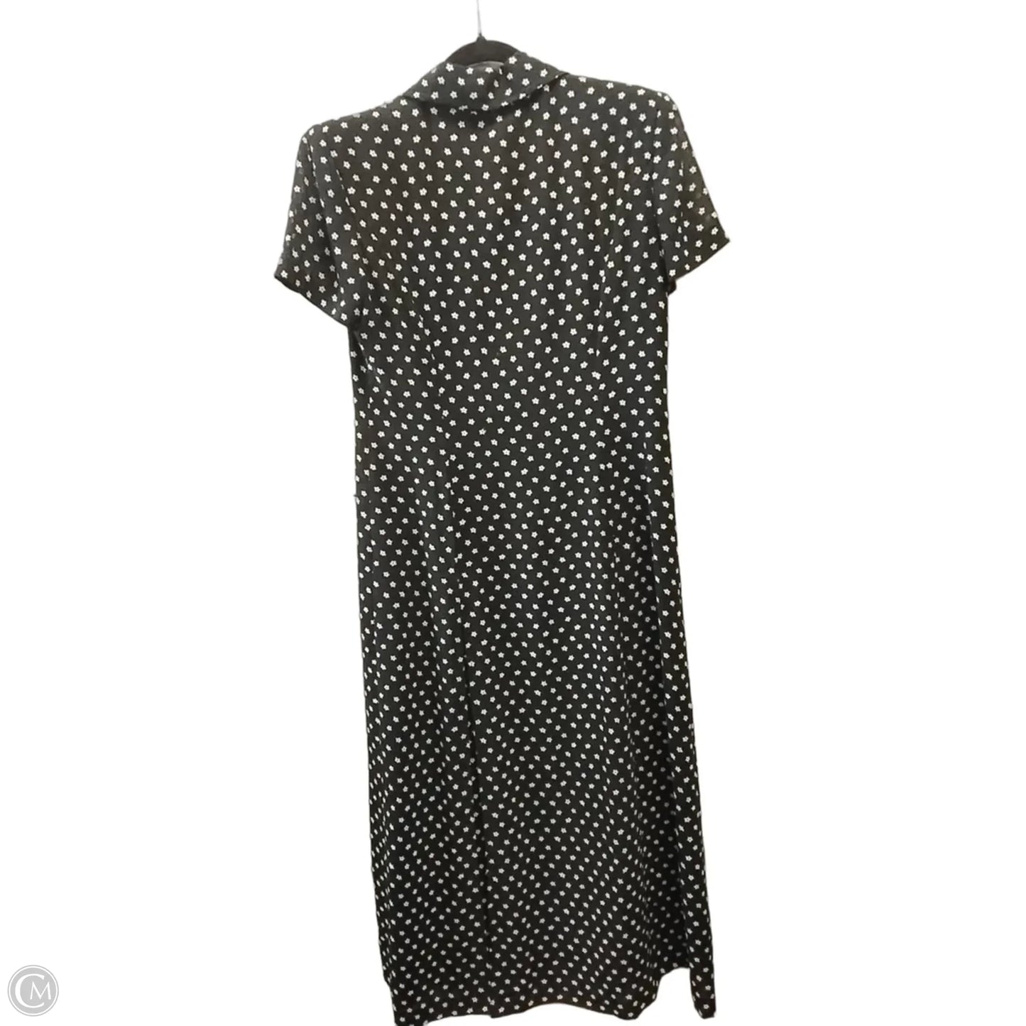 Dress Casual Maxi By Clothes Mentor In Black & White, Size: 10