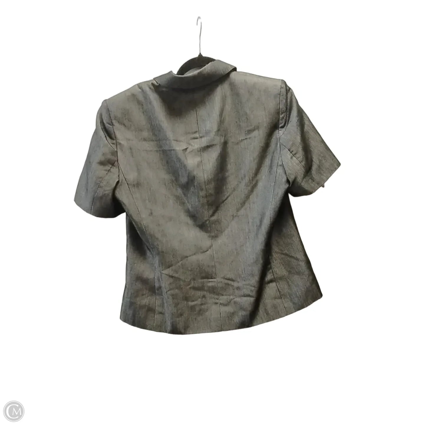 Pants Suit 2pc By Larry Levine In Grey, Size: 12