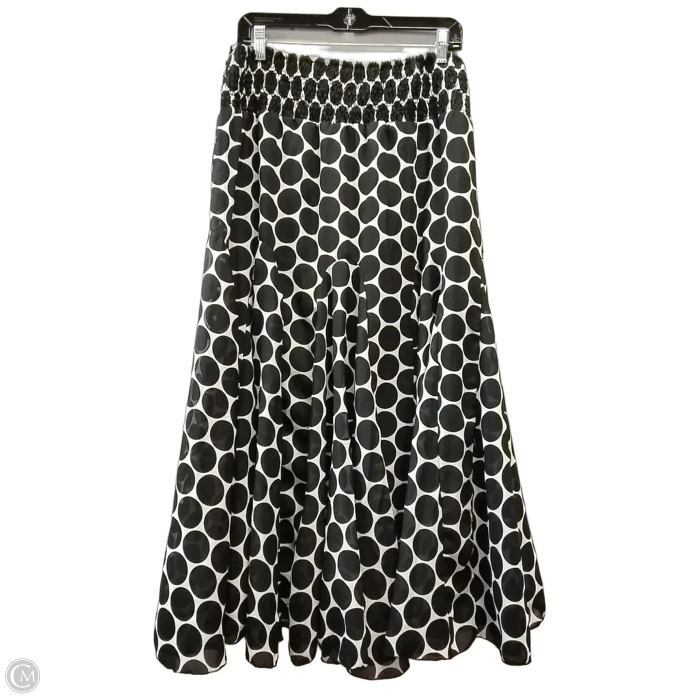 Skirt Maxi By Monroe And Main In Black & White, Size: 12