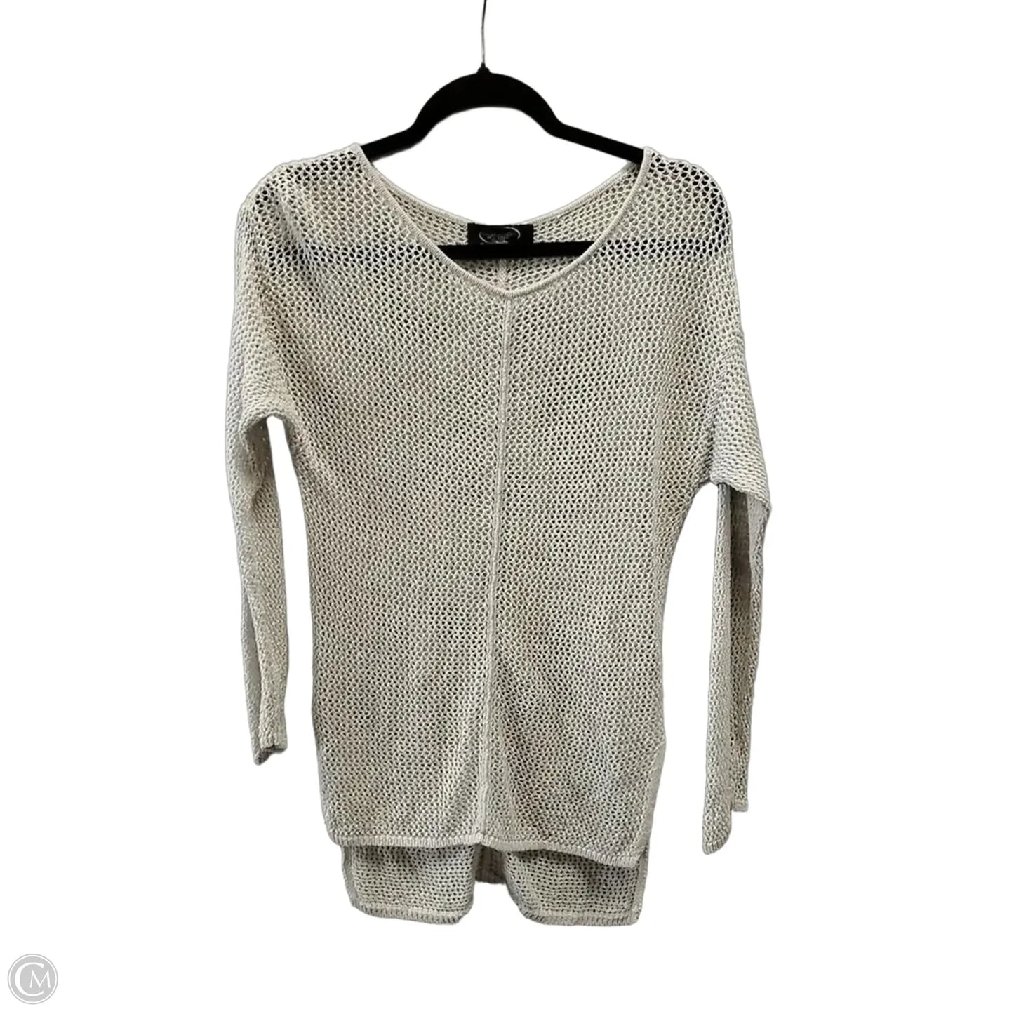 Sweater By Magaschoni In Beige, Size: M