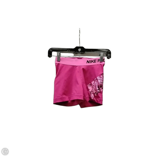Shorts By Nike In Pink, Size: Xs
