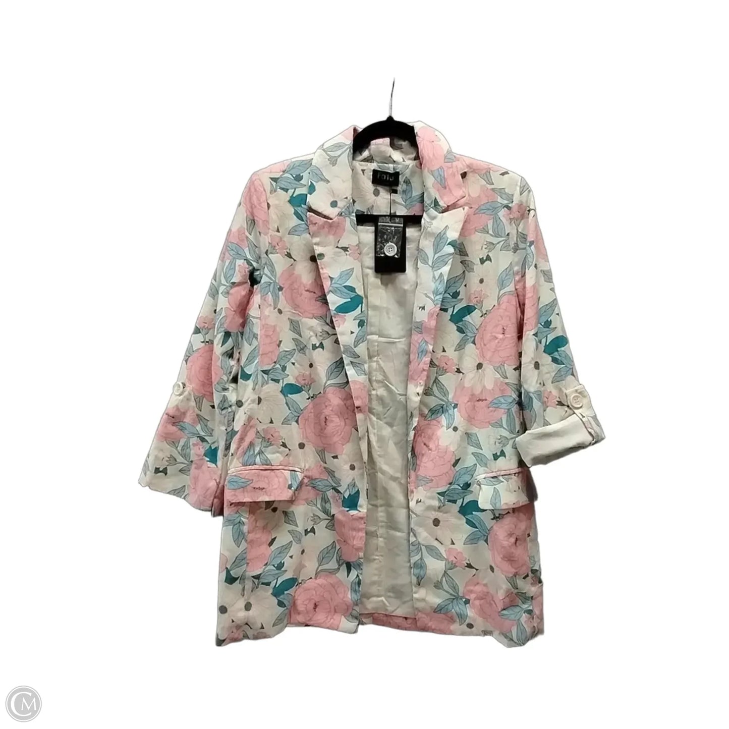 Blazer By Fate In Floral Print, Size: S