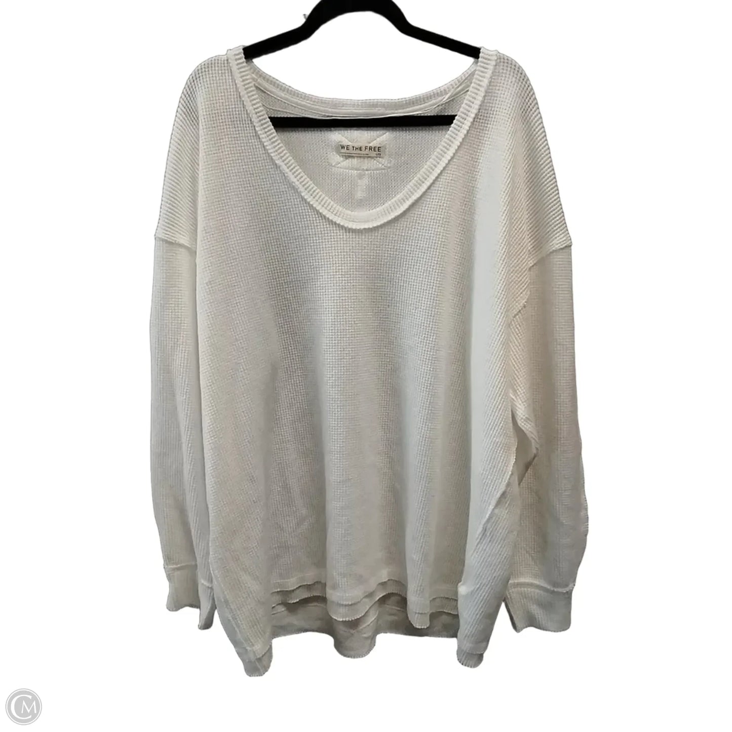 Sweatshirt Crewneck By We The Free In White, Size: L