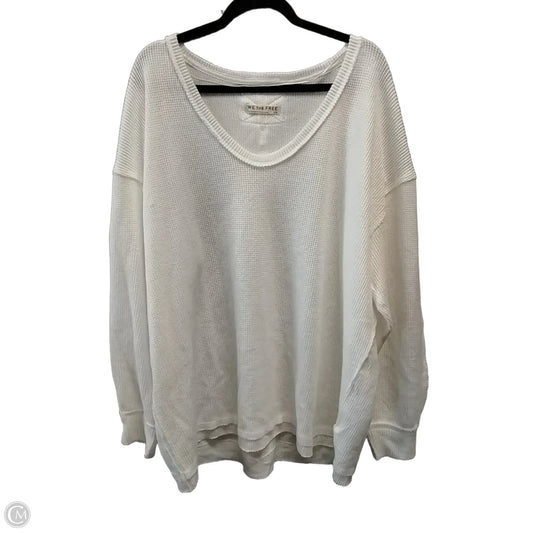 Sweatshirt Crewneck By We The Free In White, Size: L