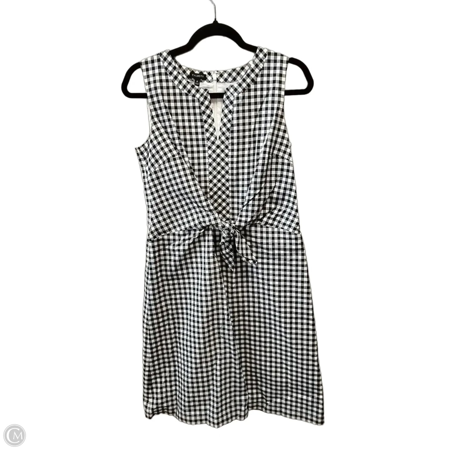 Dress Casual Short By Talbots In Checkered Pattern, Size: 4