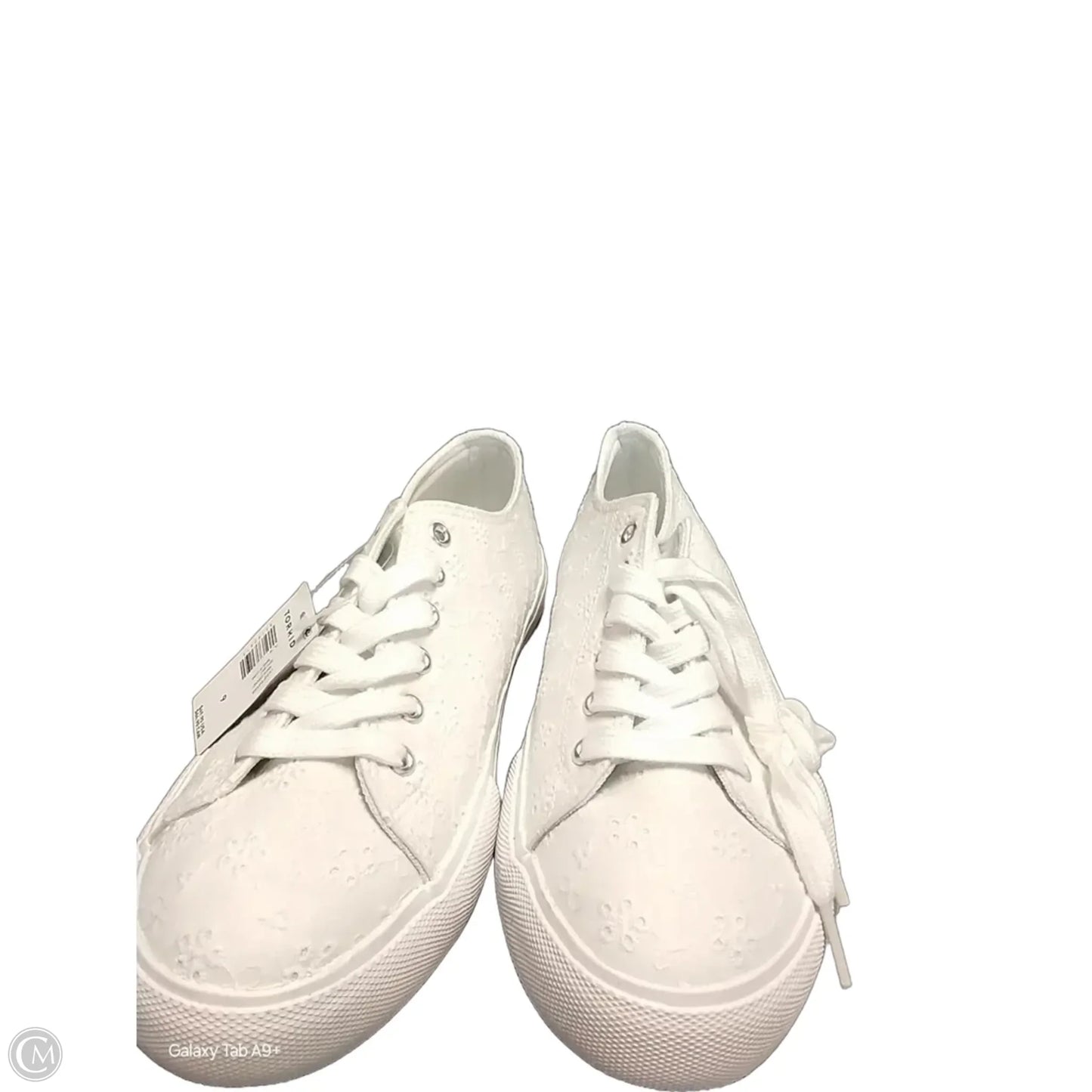 Shoes Sneakers By Torrid In White, Size: 9