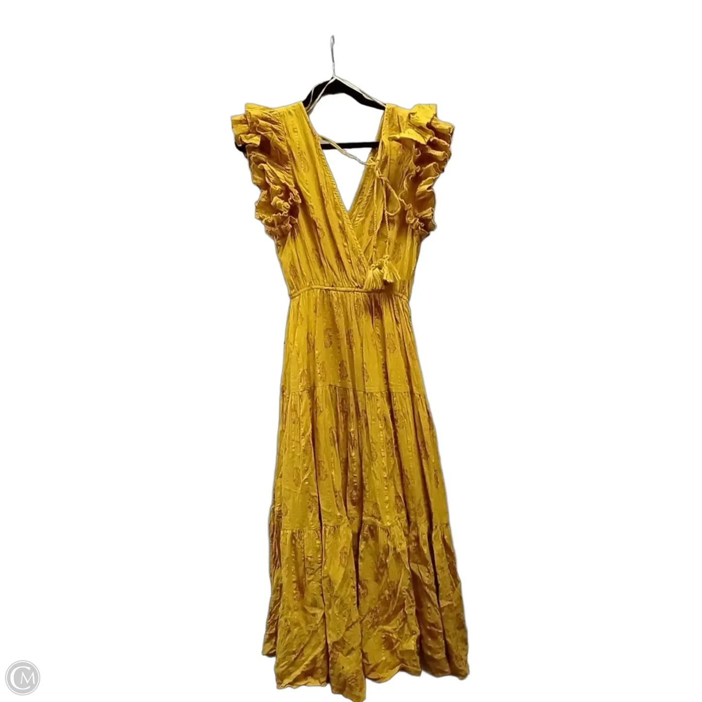Dress Casual Maxi By A Loves A In Yellow, Size: 8