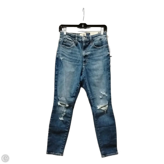 Jeans Skinny By Universal Thread In Blue, Size: 8