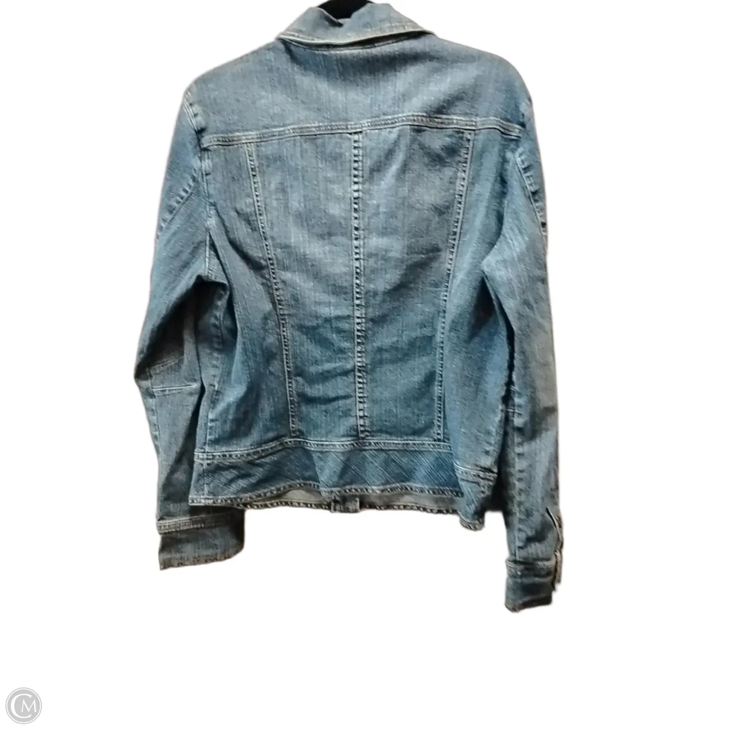 Jacket Denim By St Johns Bay In Blue, Size: L