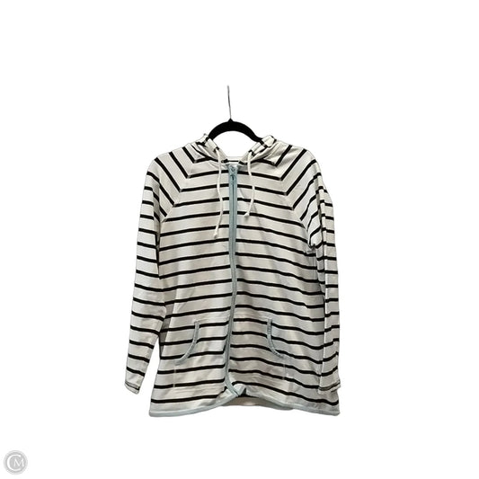 Jacket Other By Christopher And Banks In Striped Pattern, Size: L